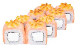 Ролл Филадельфия запеченный