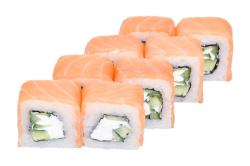 Ролл Филадельфия с огурцом