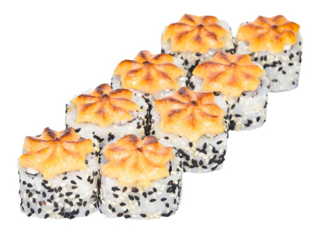 Ролл Краб фиш запеченный